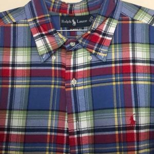 Ralph Lauren Polo Buttondown Flannel Shirt